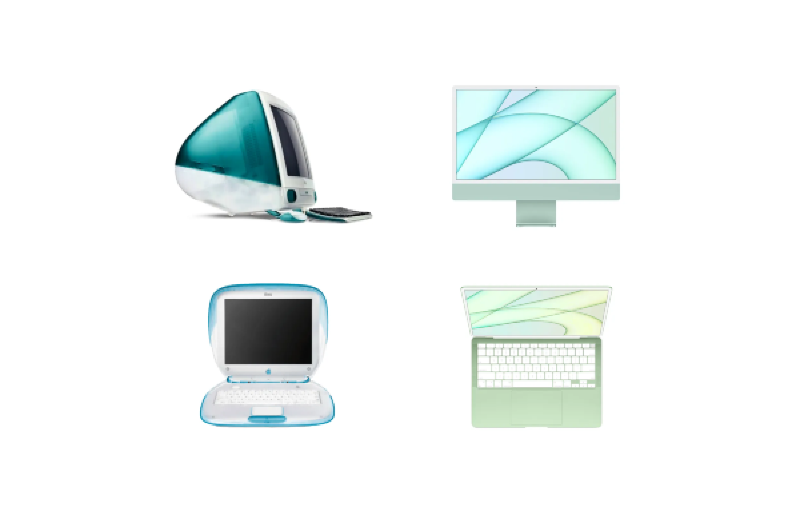 Ilustración: Apple bien podría lanzar un MacBook Air / Pro en color como el iMac M1 [sondage]