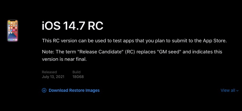 Ilustración: Apple está implementando iOS 14.7 Release Candidate con soporte de batería externa MagSafe
