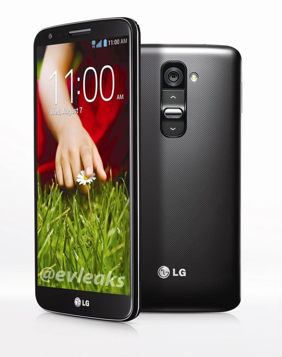 Aquí también están las representaciones oficiales de LG G2