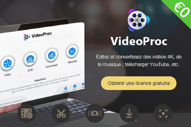 Illustratie: Goed plan: een gratis licentie van VideoProc voor Mac, een goede videobewerkingssoftware