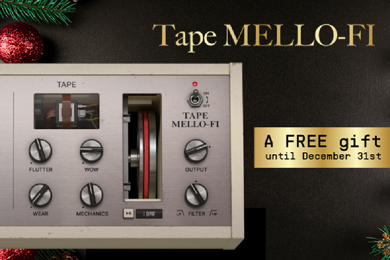 Ilustración: Cinta MELLO-FI: Arturia ofrece un complemento de Mellotron V para Navidad
