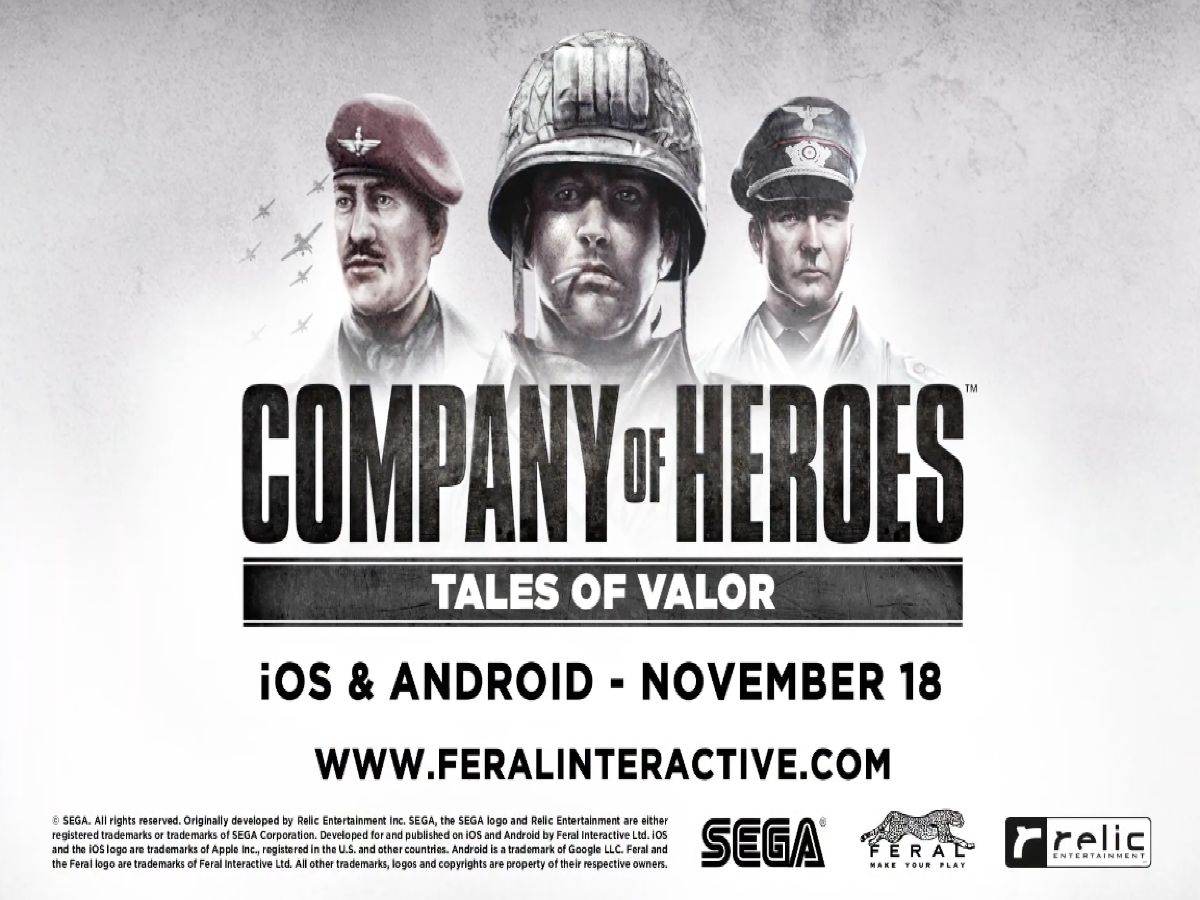 Company of Heroes: Tales of Valor se lanza el 18 de noviembre en iOS