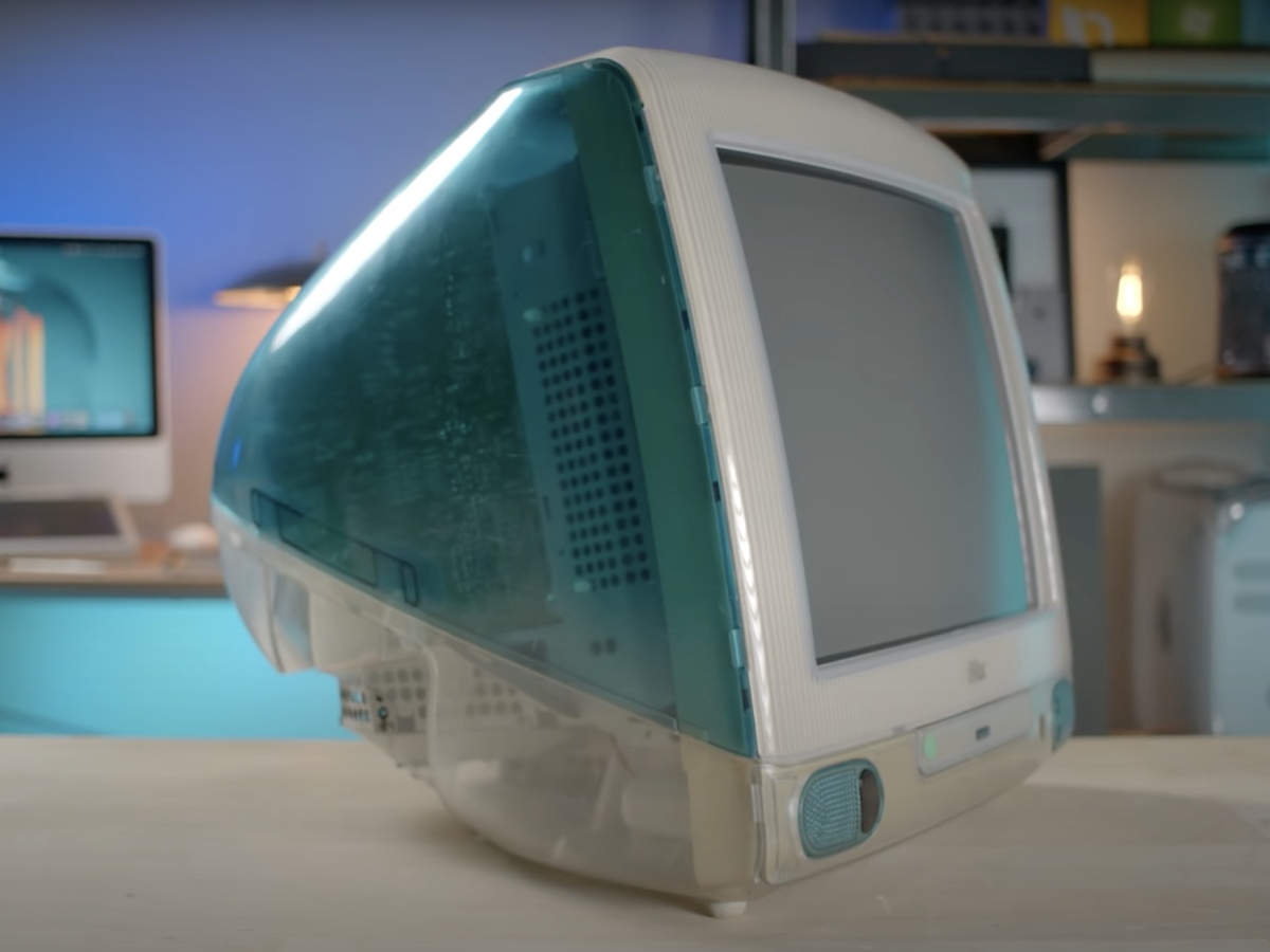 El iMac G3 podría haber tenido una unidad de disquete y conectividad total