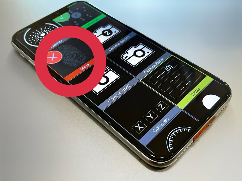 Illustratie: iPhone X had Touch ID kunnen behouden.  uw lancering (foto's + enquête)
