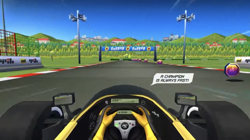 Ilustración: El juego Horizon Chase ofrece una expansión dedicada. Ayrton Senna
