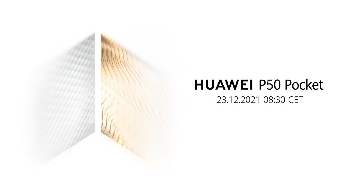 El teléfono inteligente plegable de bolsillo Huawei P50 se lanzará oficialmente en diciembre ...
