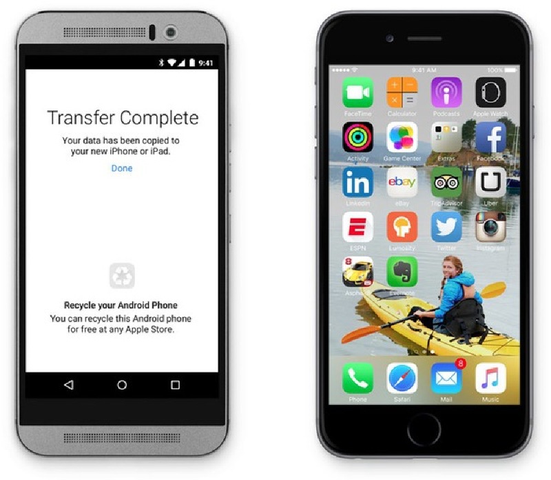 Illustratie: Google ontwikkelt de Switch to Android-app voor iOS