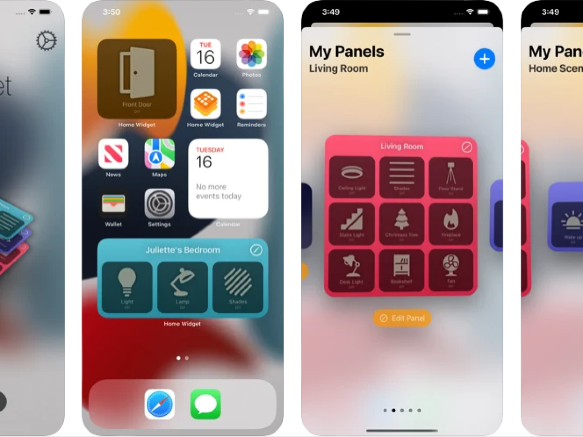 Home Widget: una aplicación francesa para controlar los accesorios / escenas de HomeKit desde los widgets de iOS