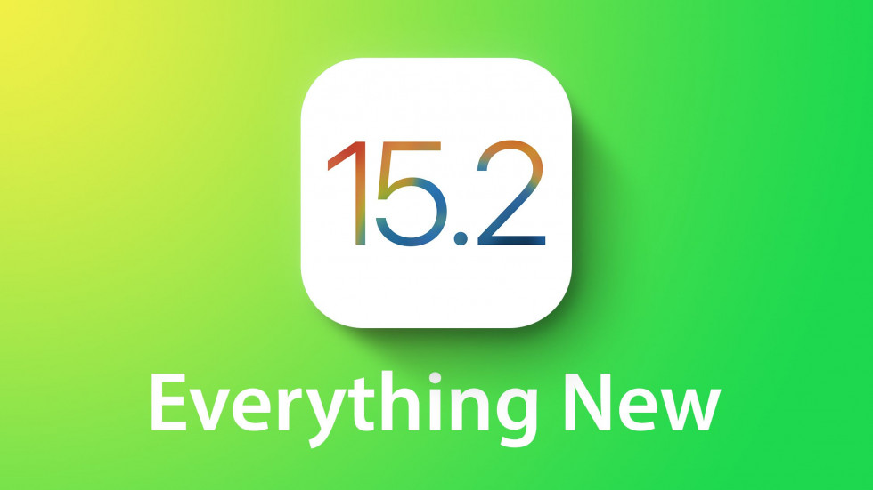 IOS 15.2 lanzado para todos - novedades
