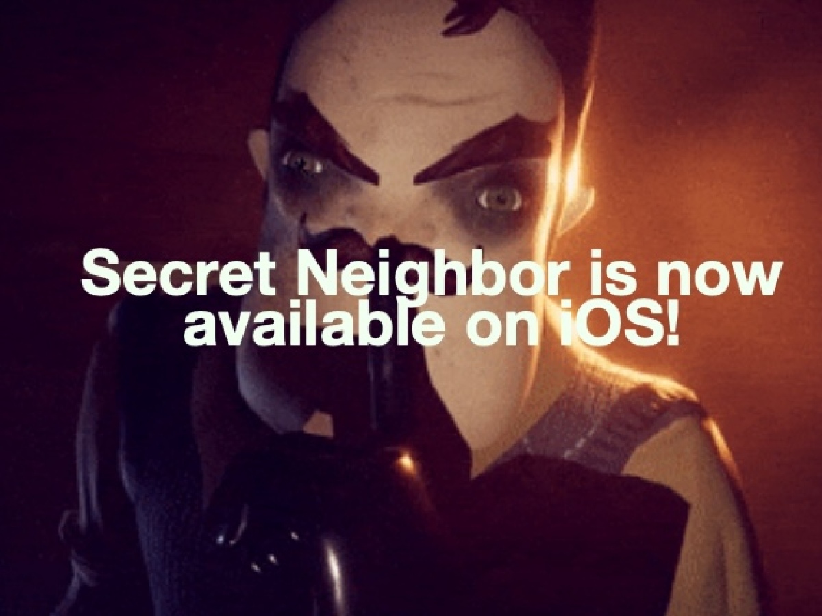 Juego multijugador Secret Neighbor disponible en iOS / iPadOS