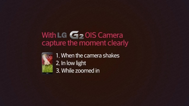 LG G2: un nuovo video ci mostra le potenzialità dello stabilizzatore ottico
