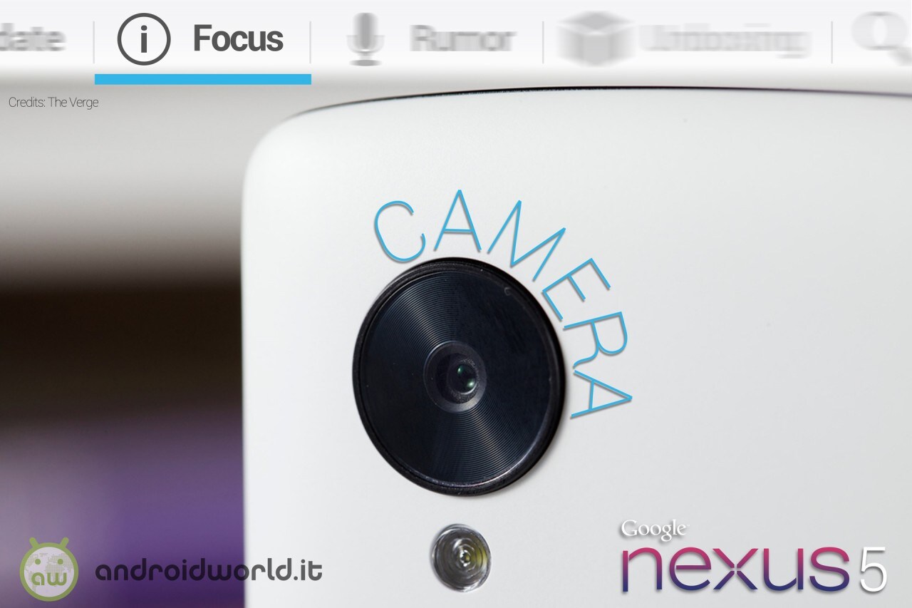 LG Nexus 5: enfoque del sector fotográfico