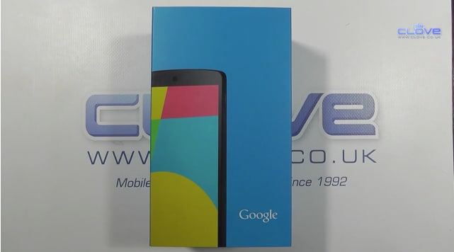 LG Nexus 5: l'unboxing di Clove UK