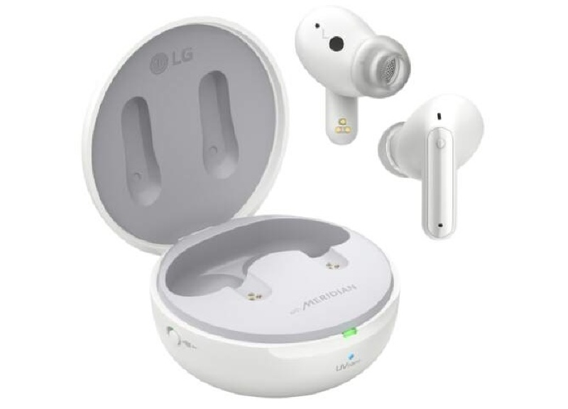 Ilustración: LG: auriculares cuya funda sirve como dongle Bluetooth y modo susurro