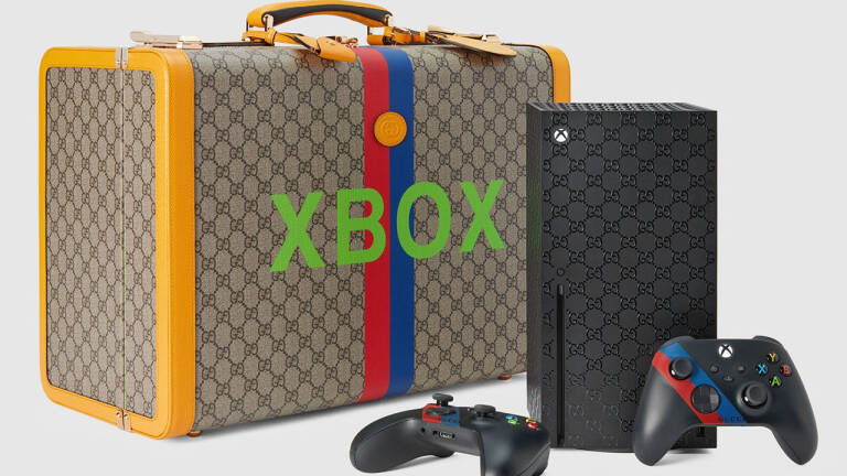 La Xbox Series X de Gucci no es un meme: cuesta 10 mil euros y tiene estilo