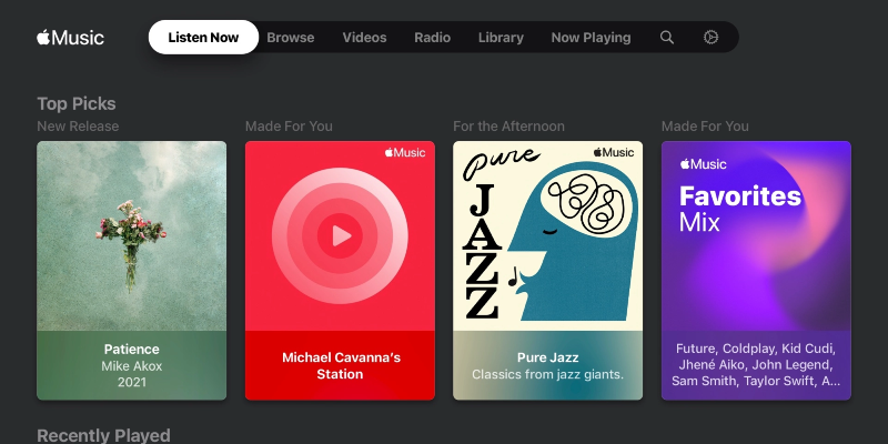 Ilustración: La aplicación Apple Music se lanza en los televisores inteligentes LG