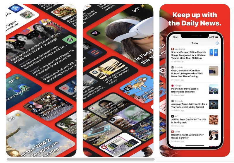 Ilustración: la aplicación Headlines mejora sus widgets e interfaz en iPad