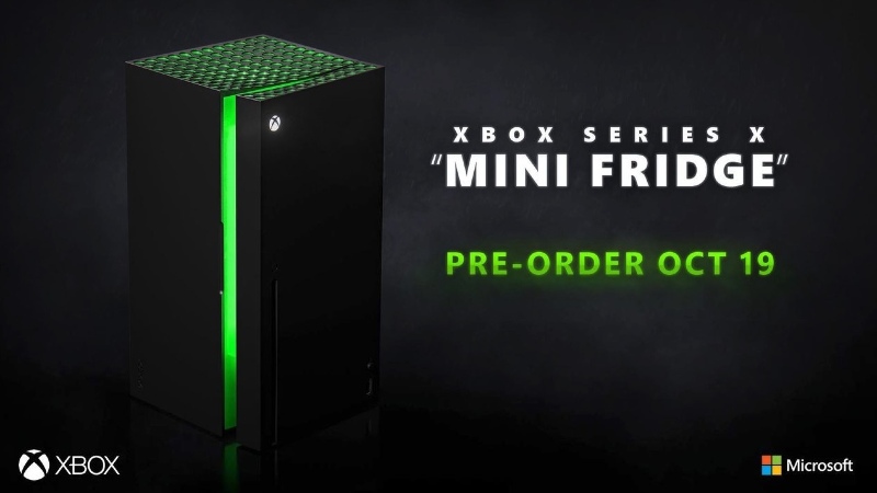 Illustratie: de Xbox Series X Mini-koelkast zal in december beschikbaar zijn.  99 & euro;