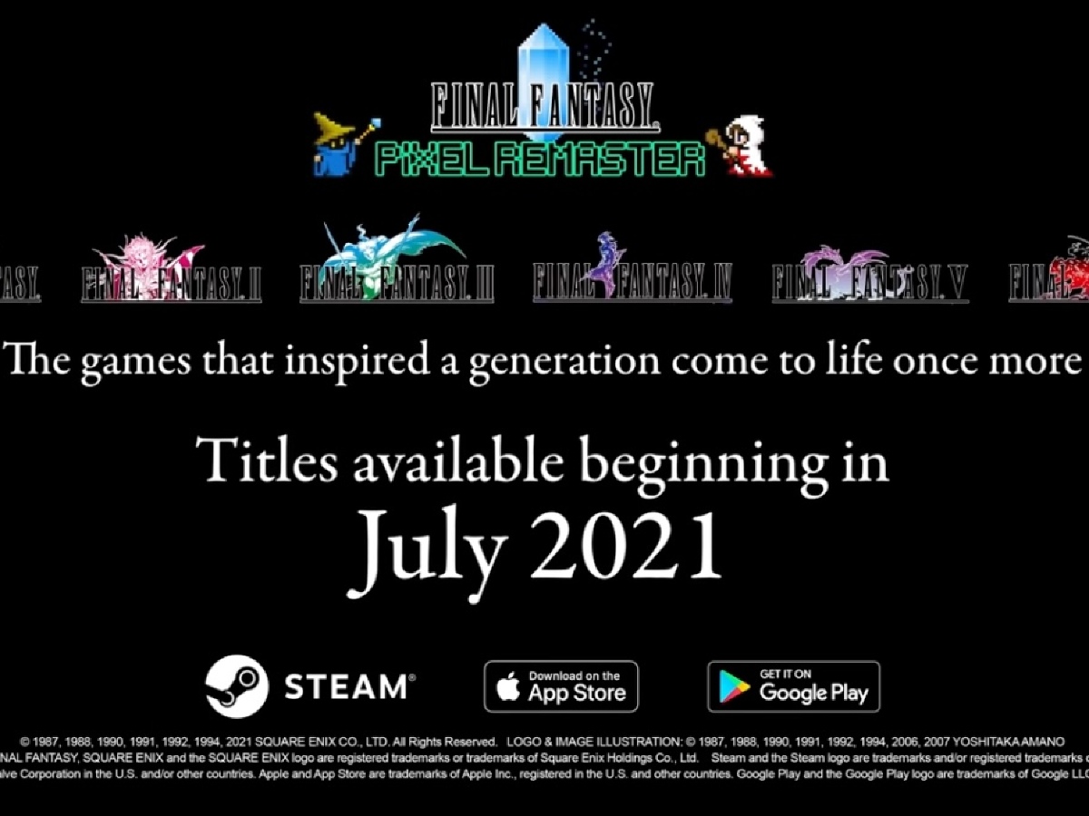 Las remasterizaciones de los primeros 3 Final Fantasy aterrizarán en iOS el 29 de julio (video)