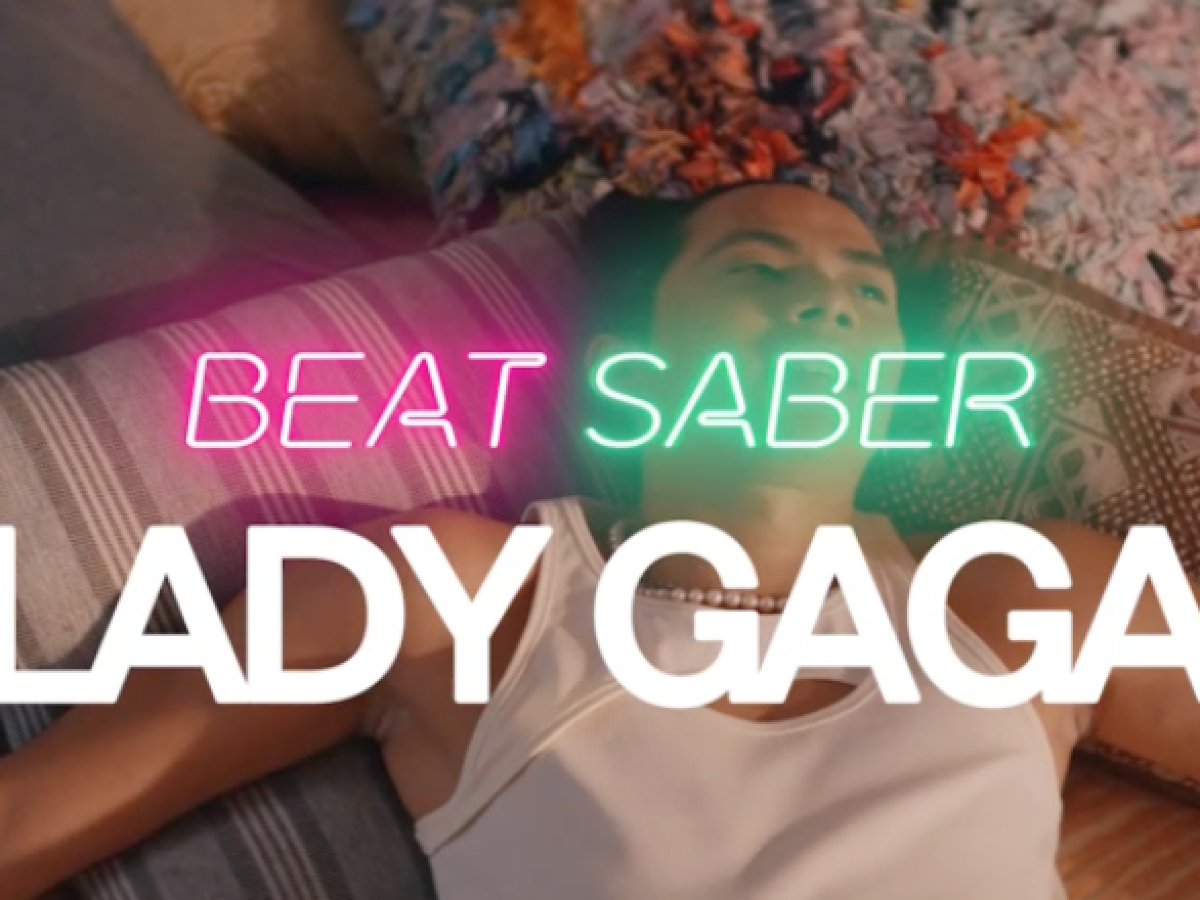 Llega un paquete de 10 títulos de Lady Gaga a Beat Saber en realidad virtual (video)