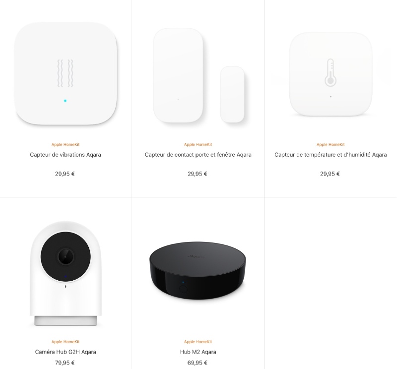 Ilustración: Los productos Aqara compatibles con HomeKit están llegando a la Apple Store