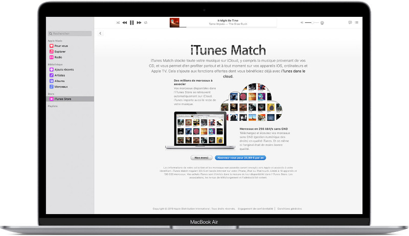 Ilustración: los usuarios se quejan de problemas con iTunes Match