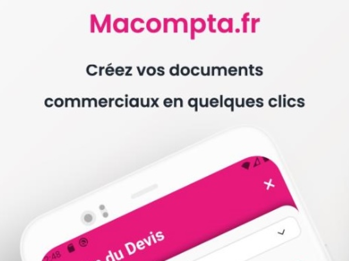 Macompta.fr ofrece una aplicación iOS / iPadOS para gestionar facturas de pequeñas empresas