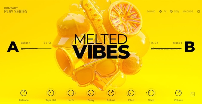 Ilustración: Melted Vibes: un nuevo instrumento virtual de la serie Play de Native Instruments