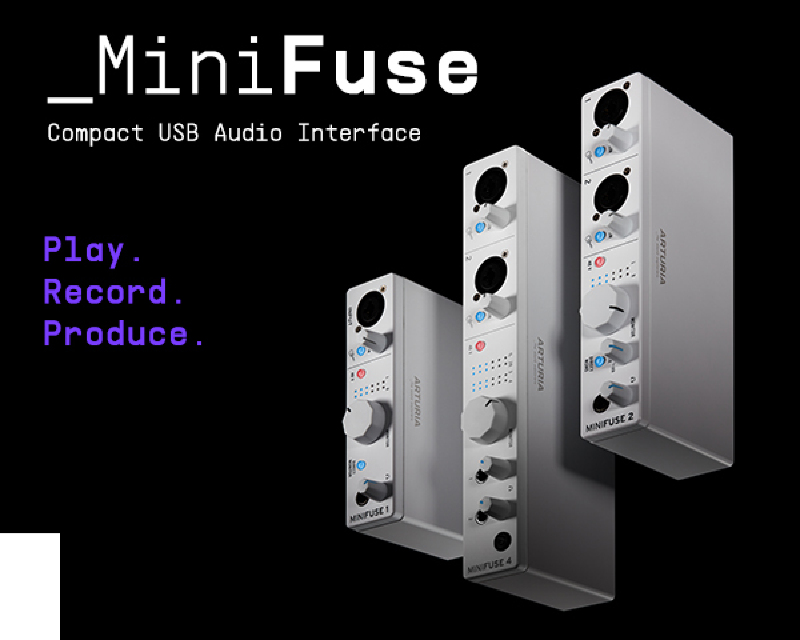 Ilustración: MiniFuse: una nueva gama de interfaces de audio USB-C de Arturia