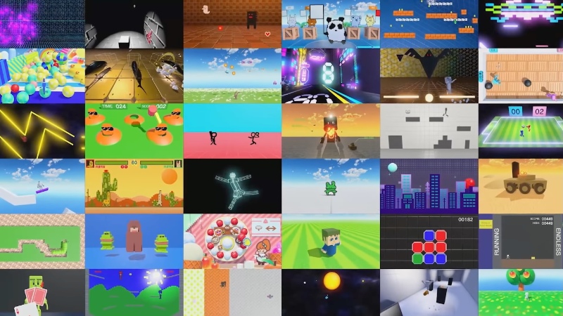 Ilustración: Nintendo ofrece el Taller de videojuegos en Switch para crear sus propios títulos (video)