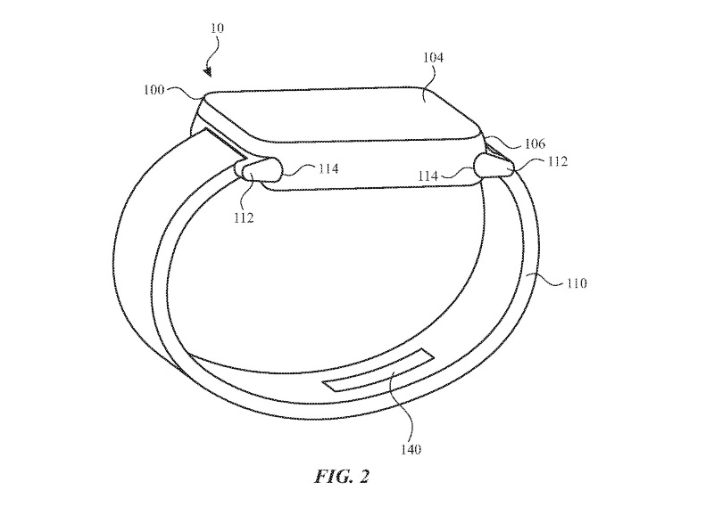 Ilustración: Patente: controla el nivel de hidratación con la pulsera de tu Apple Watch