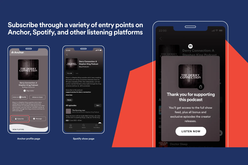 Ilustración: Podcast: Spotify lanza su suscripción paga para contrarrestar a Apple
