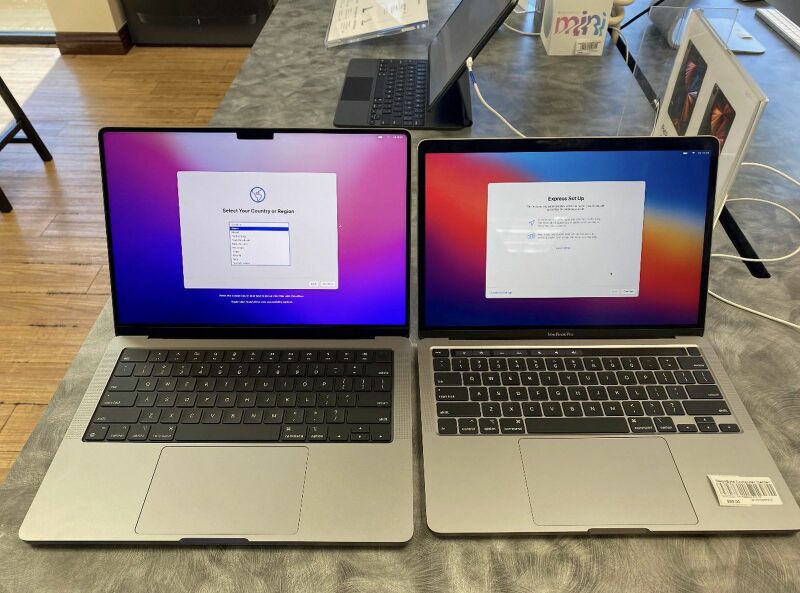 Illustratie: Eerste beelden van de nieuwe MacBook Pro's 