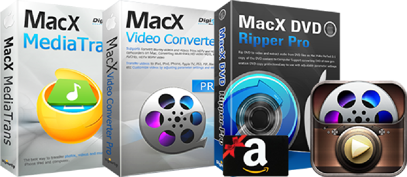 Ilustración: Promo: MacX DVD Ripper Pro & agrave;  -56% ($ 29,95) & amp;  Conversor de video gratuito / paquete $ 39.95
