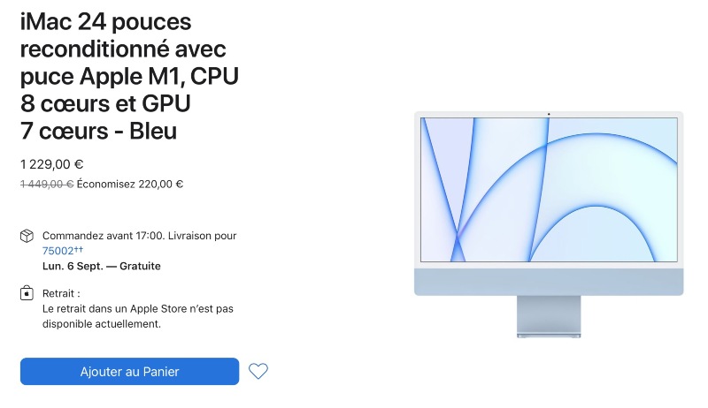Ilustración: Reforma: varios iMac M1 desde 1229 euros (de -220 a -290 euros)