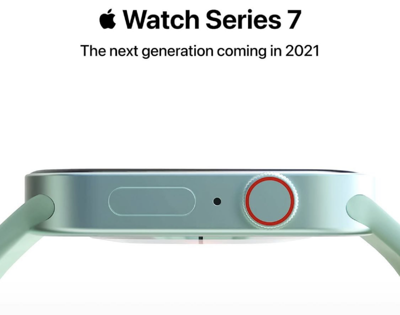 Ilustración: Rumor: el Apple Watch Series 7 estaría disponible en 41 mm y 45 mm