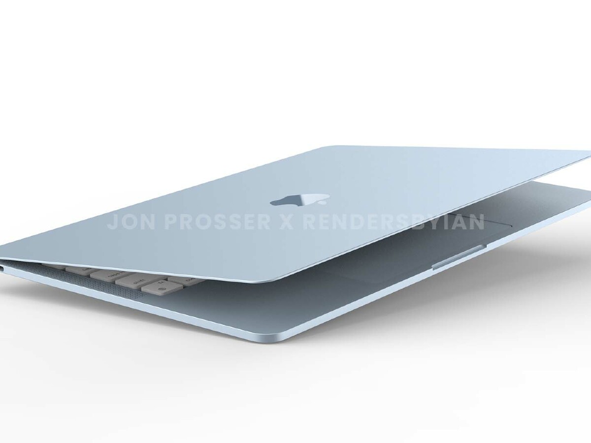 Rumor: una MacBook Air en color, con bordes rectos y contorno blanco