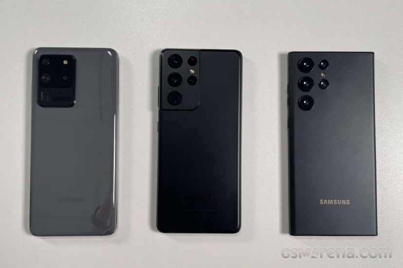 Samsung Galaxy S22 Ultra en comparación con Galaxy S21 Ultra y S20 Ultra: el nuevo buque insignia es completamente diferente