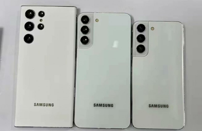 Smartphones de la serie Samsung Galaxy S22 en fotos en vivo: Galaxy S22, S22 + y S22 Ultra