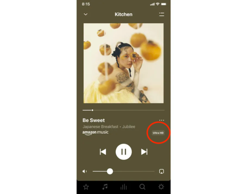 Ilustración: Sonos admite audio sin pérdidas (HD y Ultra HD) y Dolby Atmos de Amazon Music Unlimited
