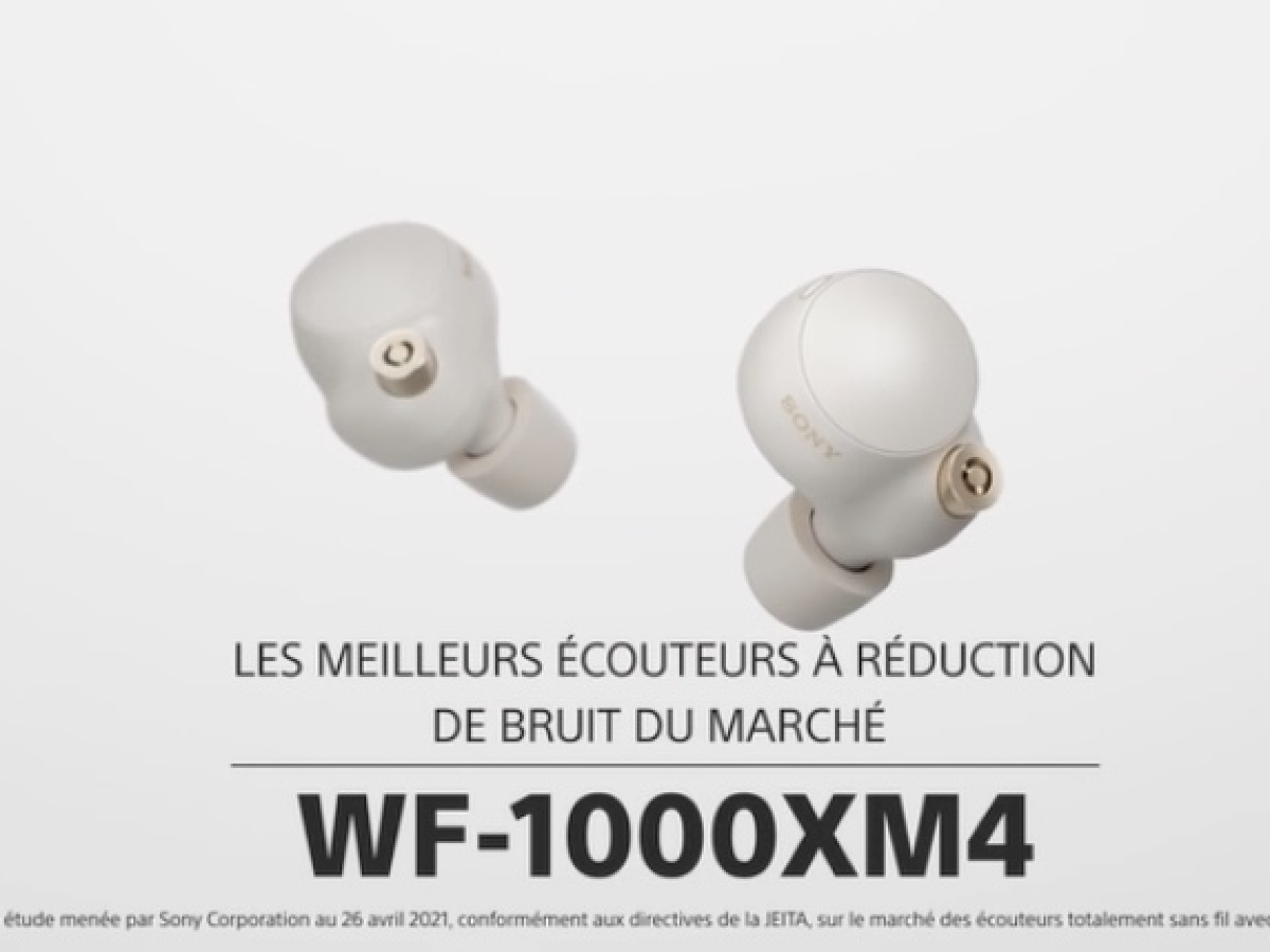 Sony WF-1000XM4: el video de presentación oficial filtrado en la red