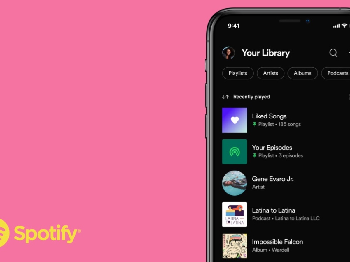 Spotify revisa la pestaña Biblioteca con una vista de cuadrícula y filtros dinámicos (video)