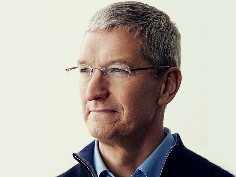 Illustratie: Tim Cook wordt 10 & agrave;  Het hoofd van Apple... [sondage]