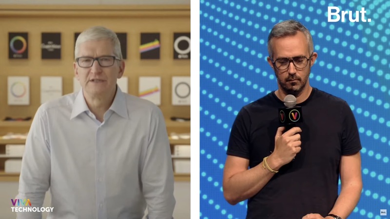 Ilustración: Tim Cook & agrave;  Vivatech: infox, RGPD, tax, covid, iPhone y Apple Car ...