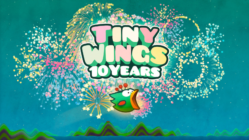 Illustratie: Tiny Wings viert 10e verjaardag in de App Store (met grote update)