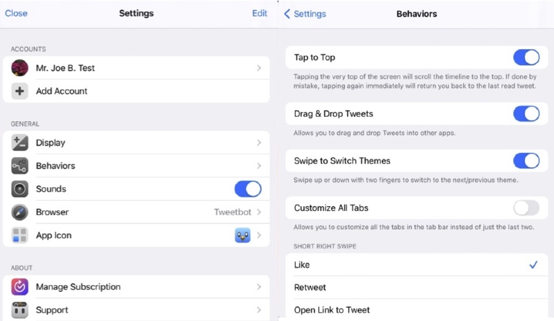 Ilustración: Tweetbot agrega nuevas configuraciones con la versión 6.3 para iOS / iPadOS