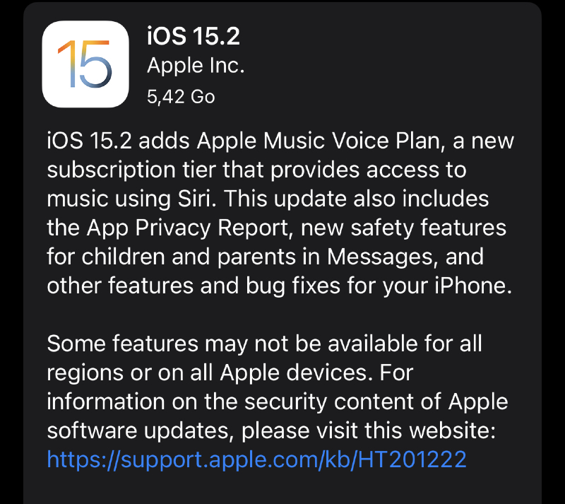 Illustratie: een release candidate voor iOS / iPadOS / tvOS 15.2, watchOS 8.3 en macOS 12.1 Monterey 