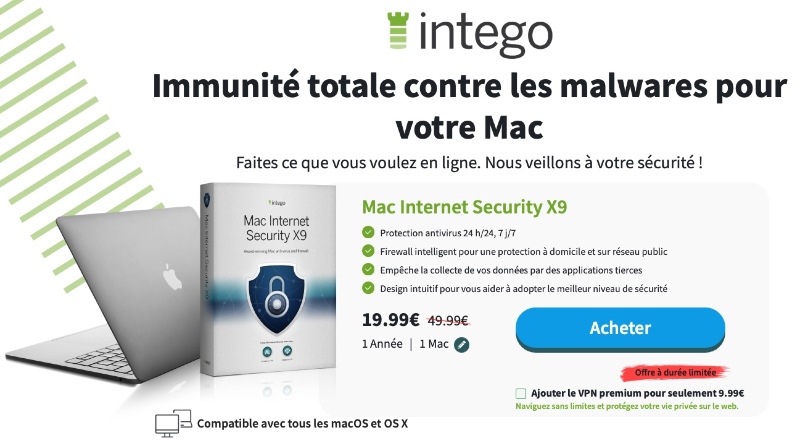 cupon intego mac security