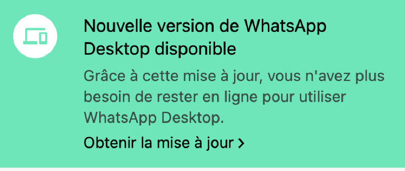 Ilustración: WhatsApp Desktop funciona 