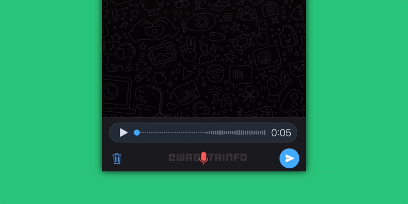 Ilustración: WhatsApp: nueva configuración para mensajes de voz (pausa / grabación ...)